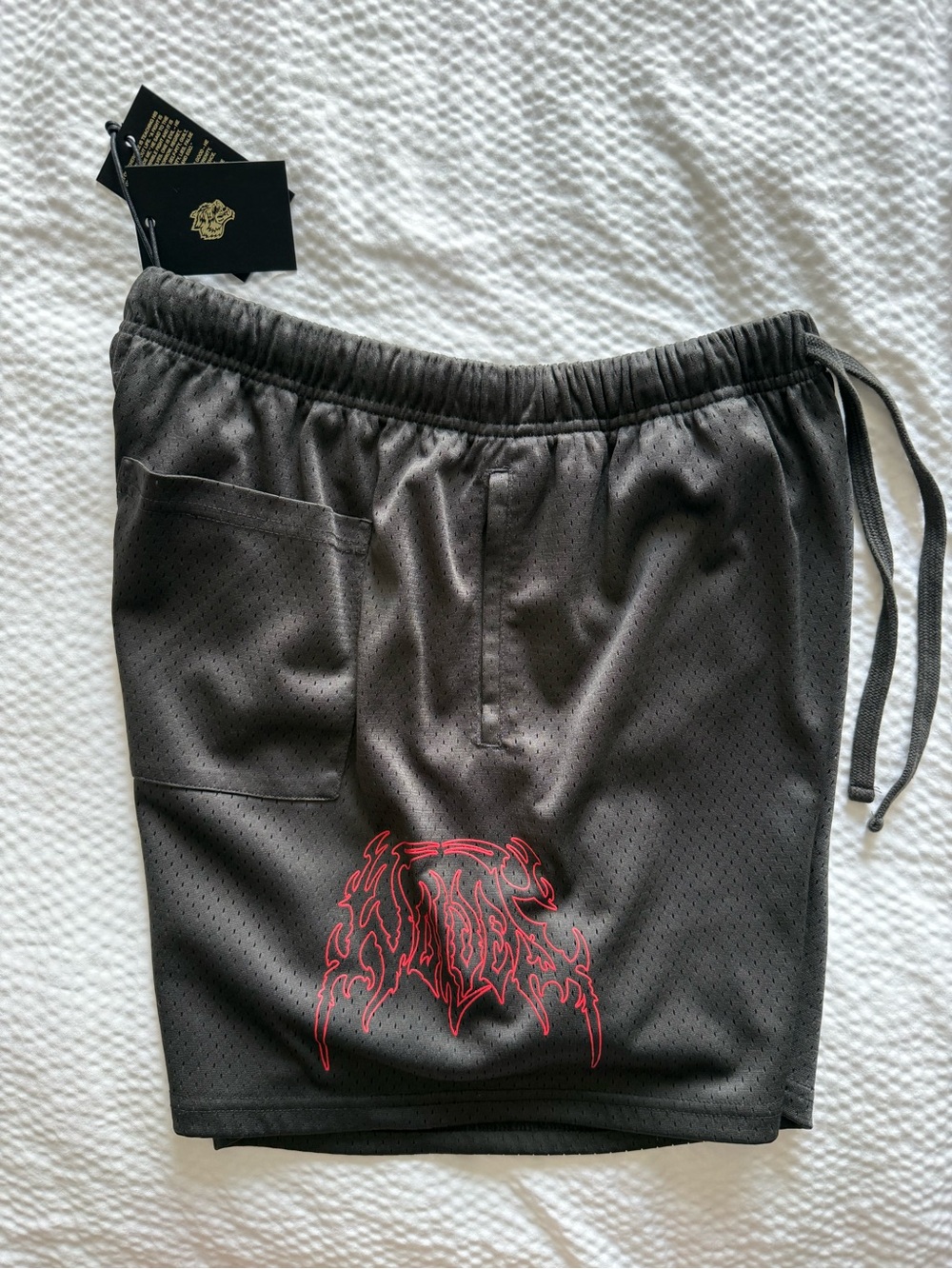 Darc Sport Black Athletic Mesh Shorts